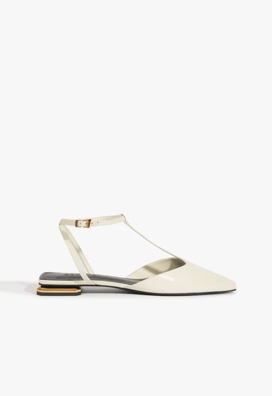 Allure T Patent Flat 8.5 / White / Patent
