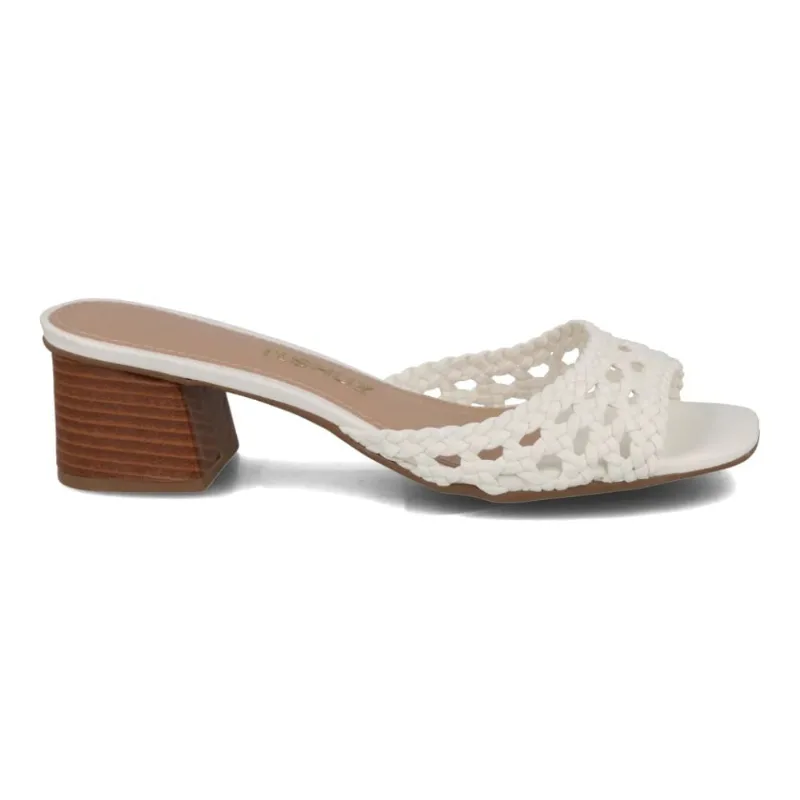 Tamanco M Shuz Casual Feminino Branco 38