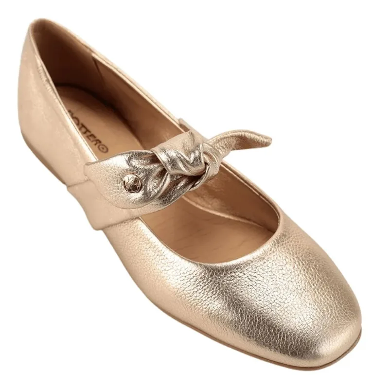 Sapatilha Fem Bottero Boneca Couro Dourado 361615-1 35 / Dourado