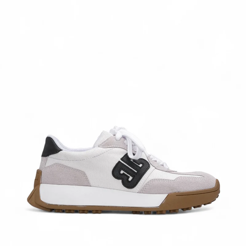 Sapatilha Casual Mulher Branco E Preto 36