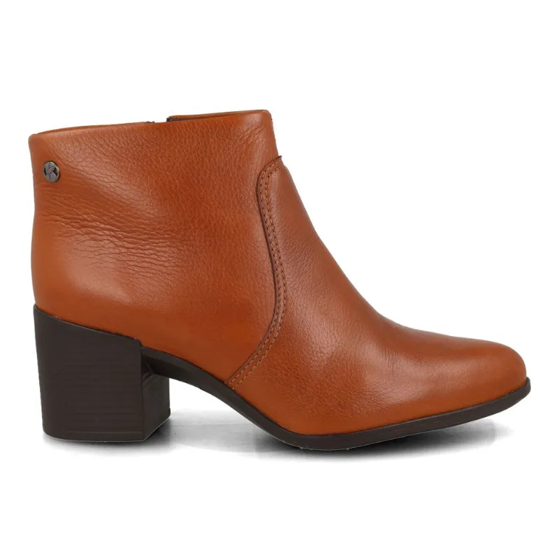 Bota Bottero Couro Caramelo Feminina 34
