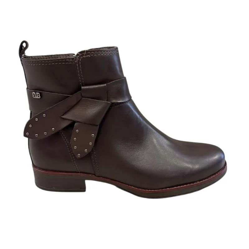 Bota Feminina Bottero Couro Atanado Napoli Marrom 361733-1 35 / Marrom