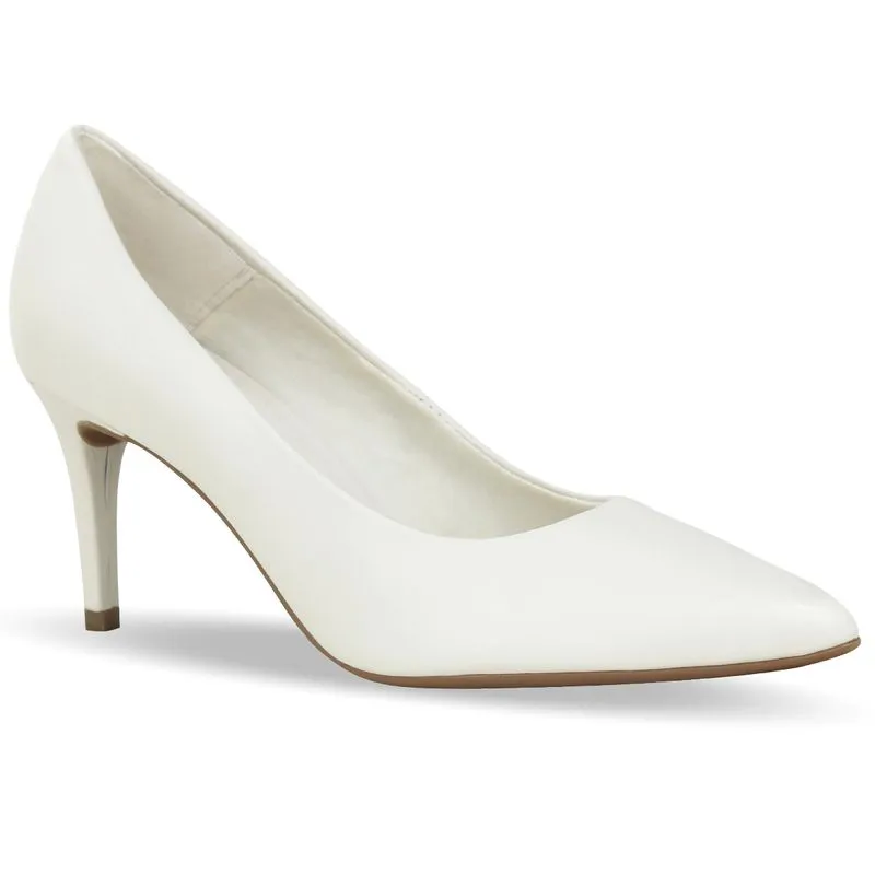 Sapato Couro Atanado Napoli Off White 35