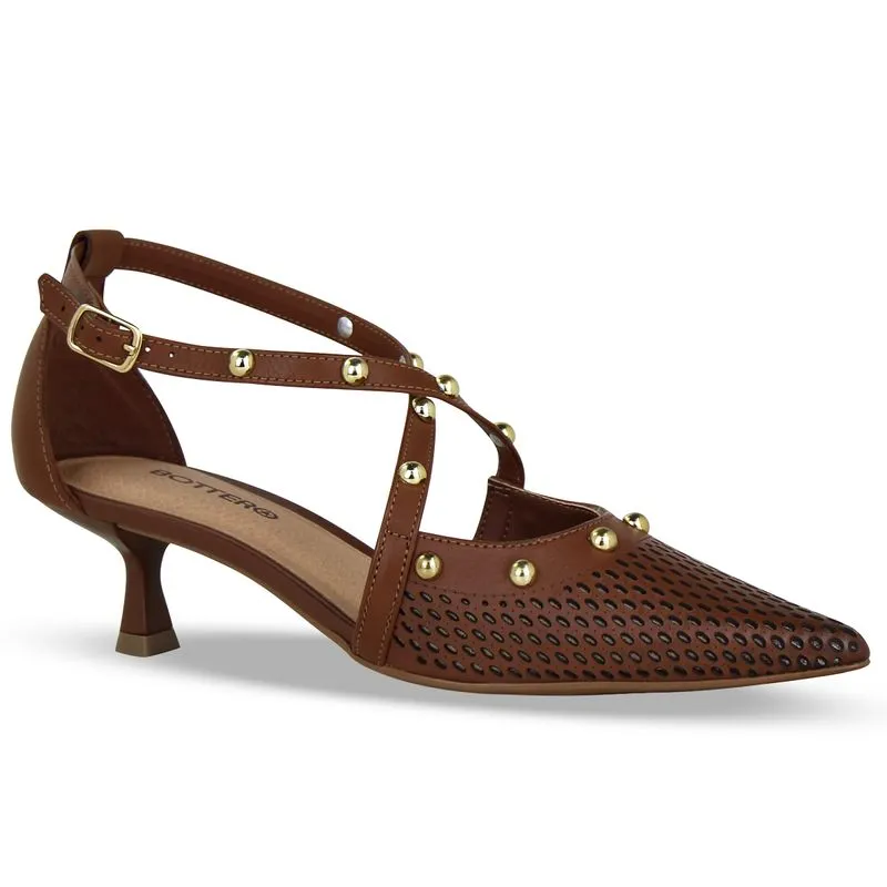 Sapato Couro Atanado Napoli Chocolate 35
