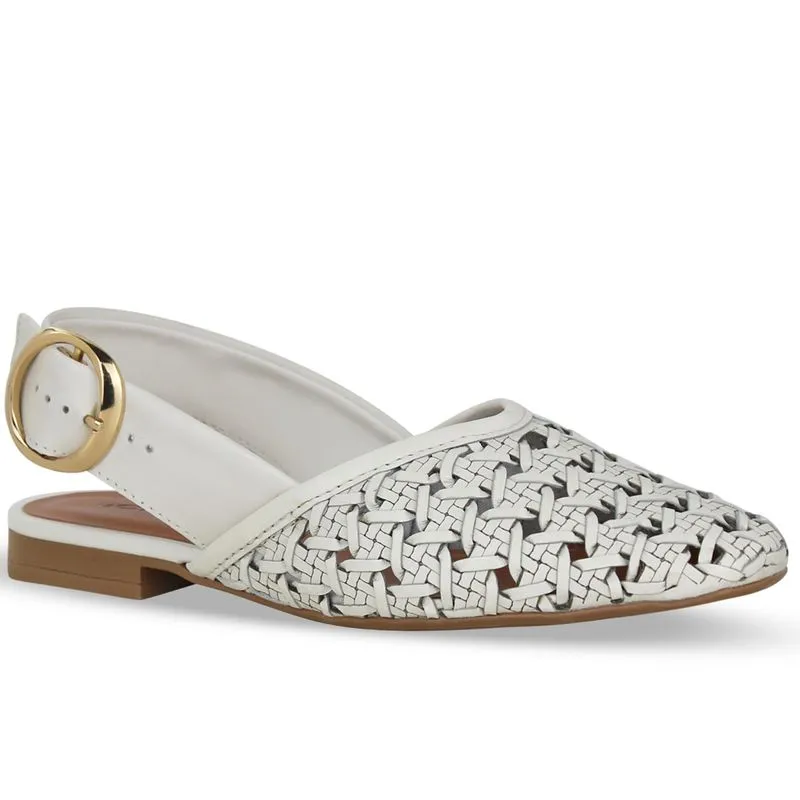 Sapatilha Couro Atanado Napoli Off White 38
