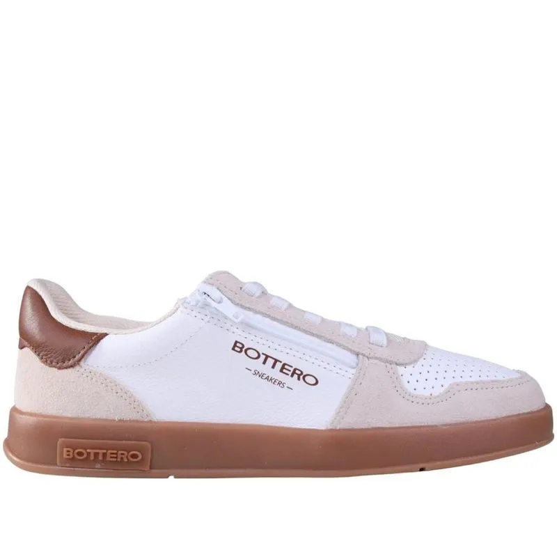 Tênis Feminino Casual em Couro Bottero 264902 Branco 36