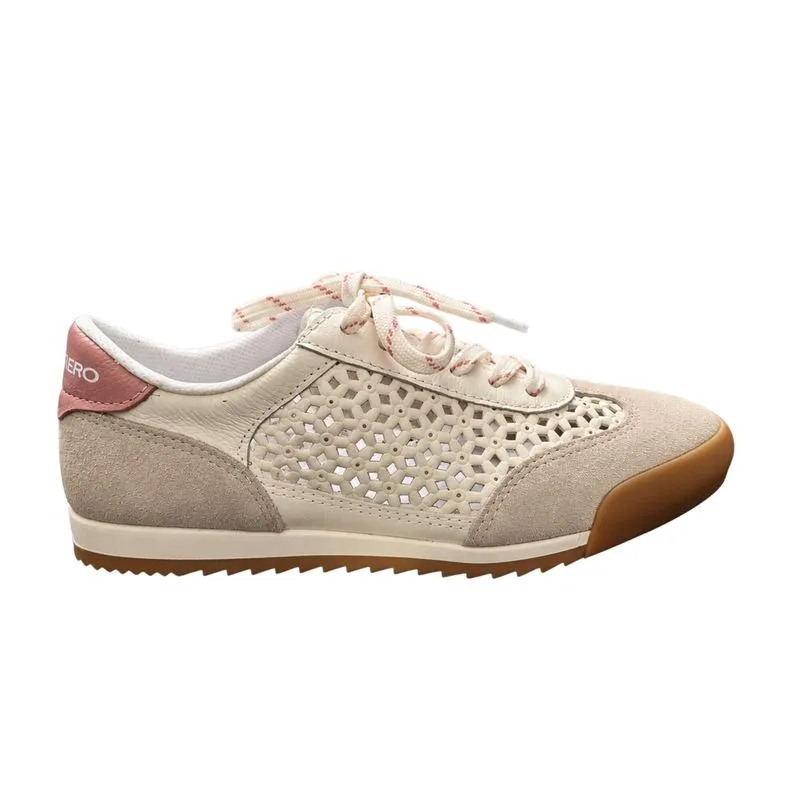 Tênis Feminino Bottero 370812 com Furinhos 36 / Cinza claro