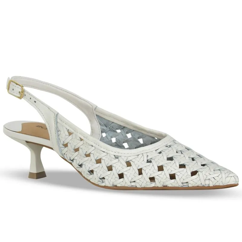 Sapato Couro Atanado Napoli Off White 26 37