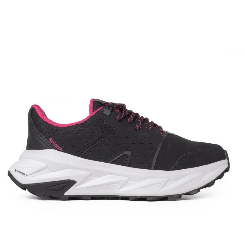 Tênis Kolosh Feminino Esportivo Trail Preto 34