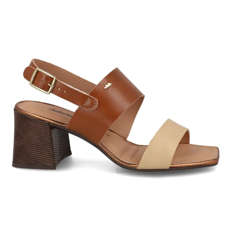 Sandália Dakota Vertuo Feminina Caramelo VERTUO GRANOLA(S),VERTUO CARAMELO(S) - 37