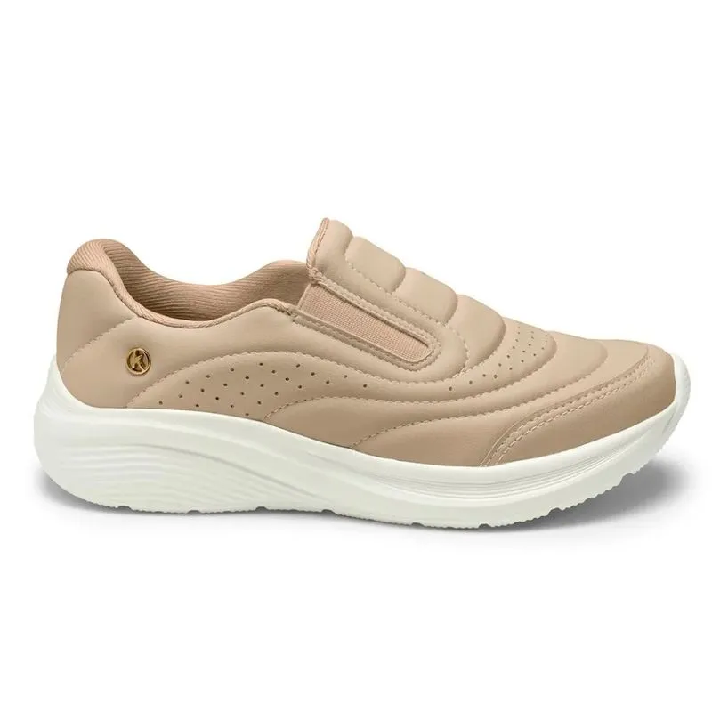 Tênis Feminino Kolosh Bege Machiato Casual 35