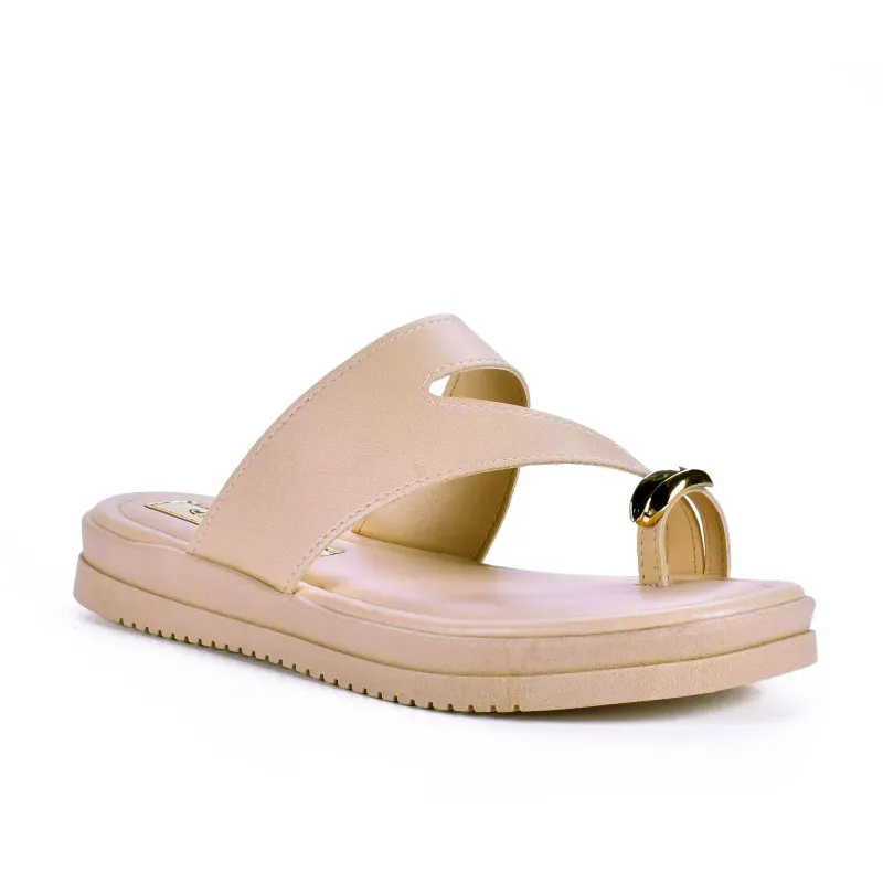 Chinelo Mississipi Flatform Bege 40