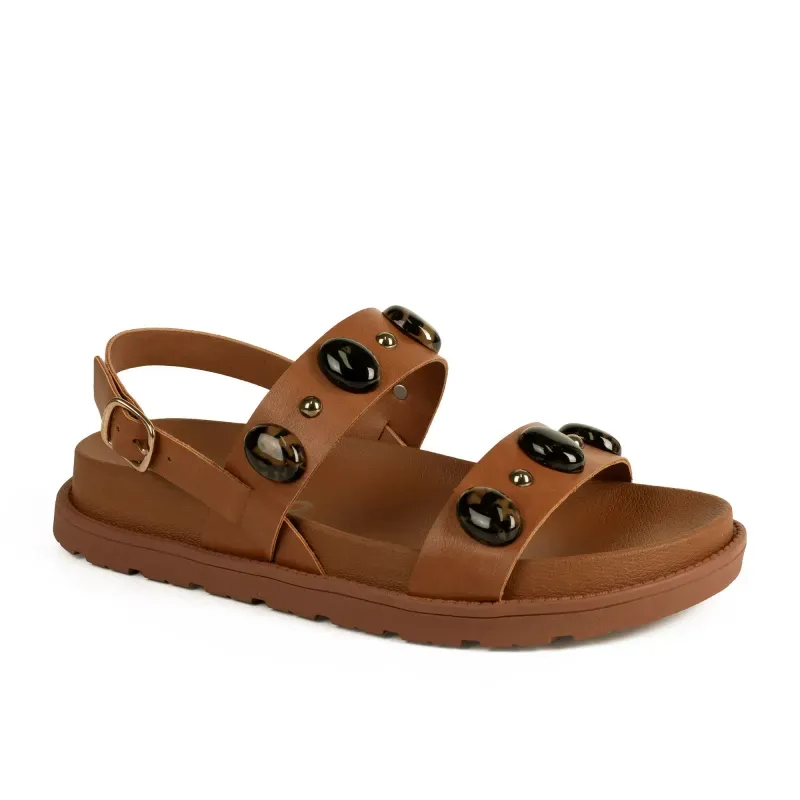 Sandália Dakota Flatform Caramelo 35