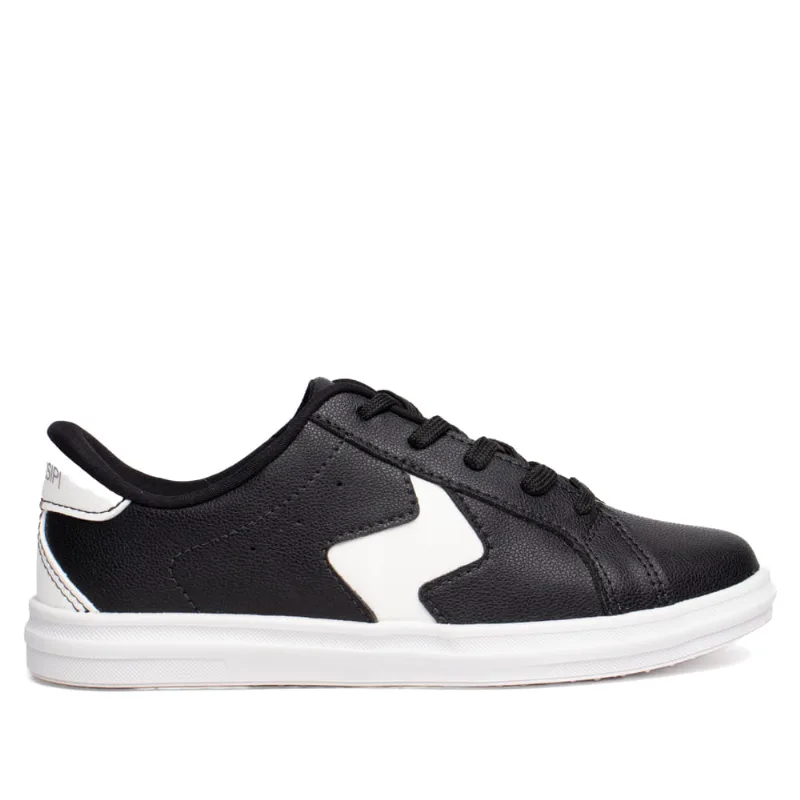 Tênis Feminino Mississipi Napa Preto/Branco - 36