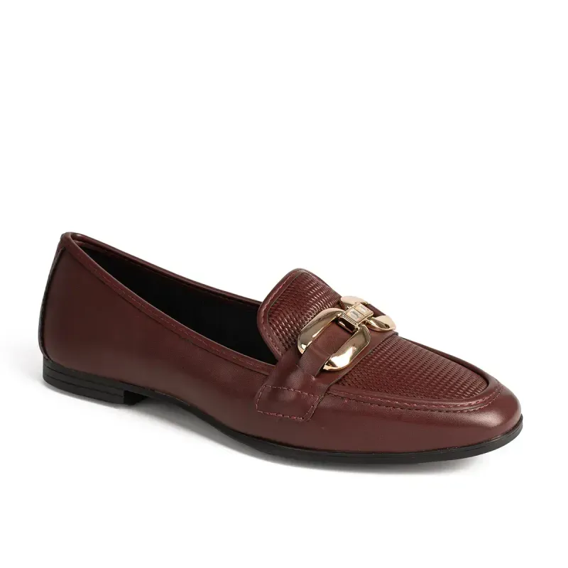 Sapato Dakota Loafer Bordô 37