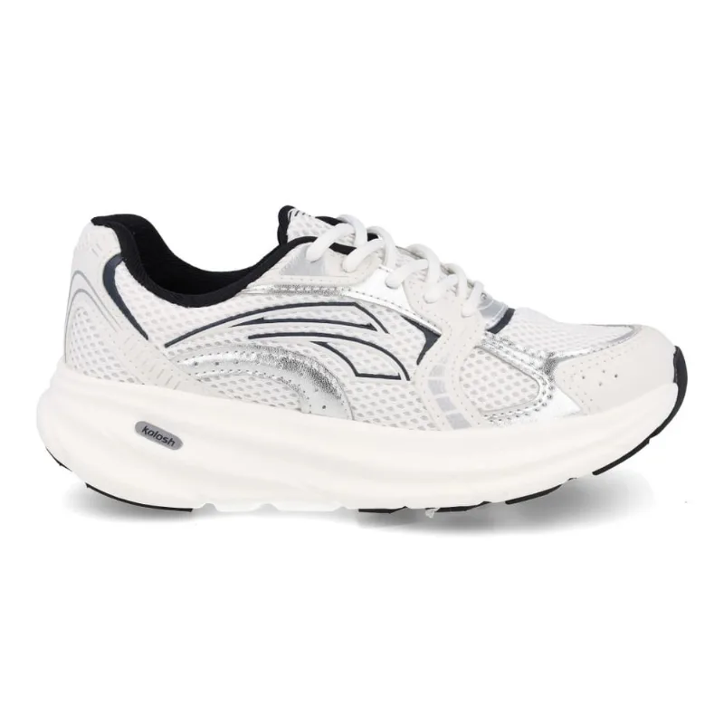 Tênis Casual Kolosh Frequency Off White Feminino 37