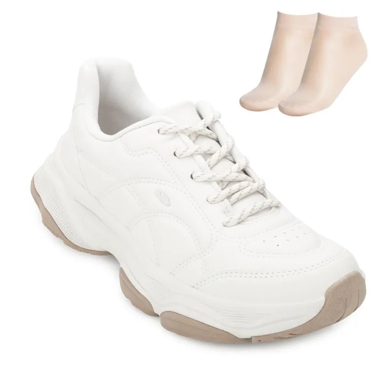 Tênis Dakota Casual e Meia DT25-D0732 37 / Branco