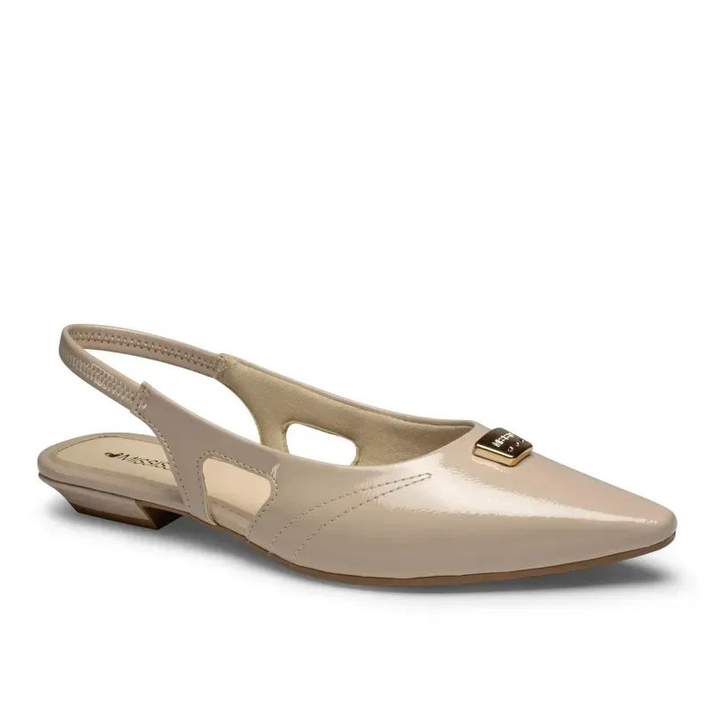 Sapatilha Mississipi Slingback Bege 37