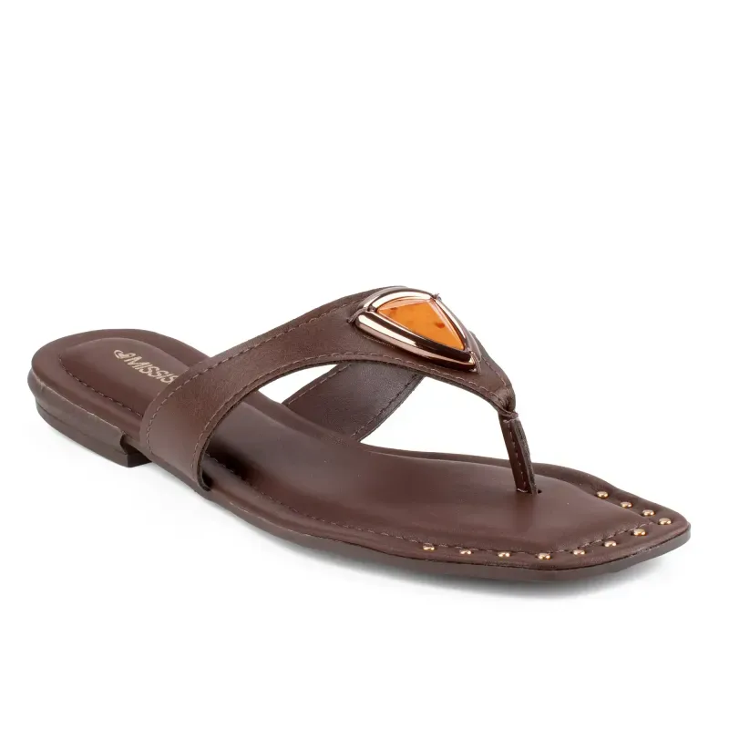 Chinelo Mississipi Marrom 40