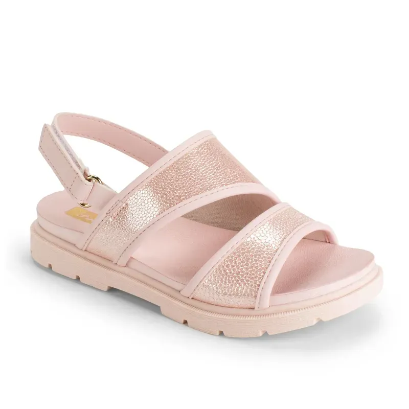 Sandália Pink Cats Infantil Flatform Rosa 26