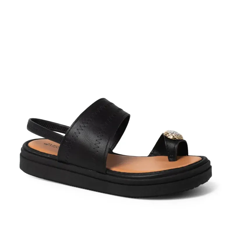 Sandália Mississipi Flatform Preta 34