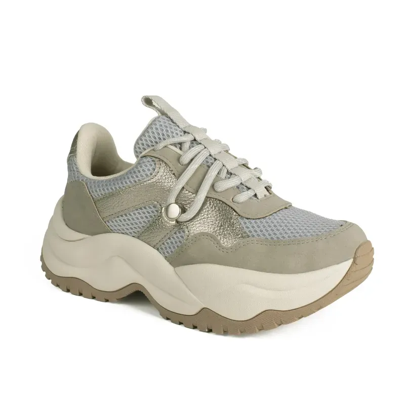 Dad Sneaker Tanara Cinza 34