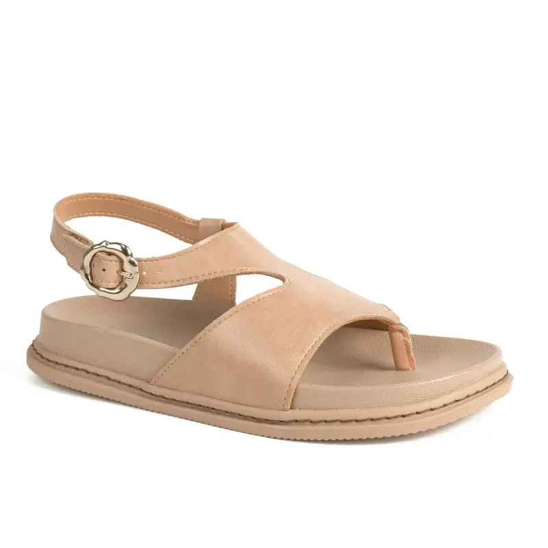 Sandália Dakota Flatform Bege 34