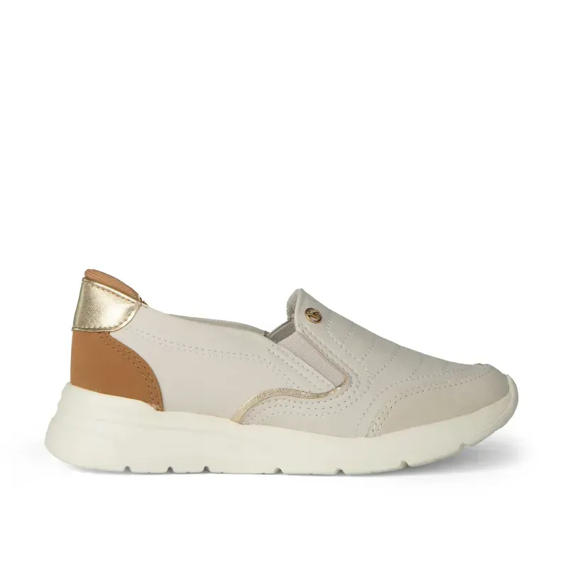 Tênis Kolosh Slip On Bege 33