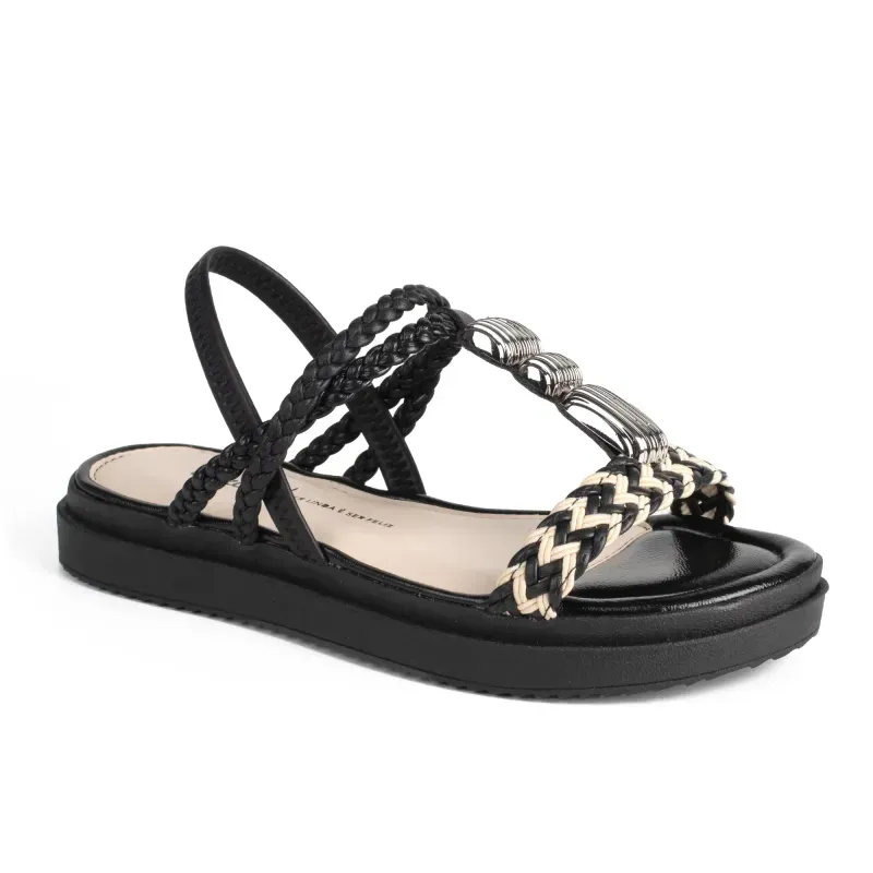 Sandália Dakota Flatform Preta 35