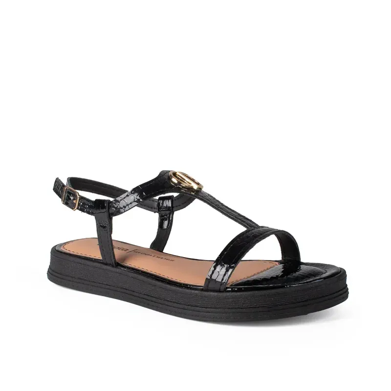 Sandália Dakota Flatform Preta 36