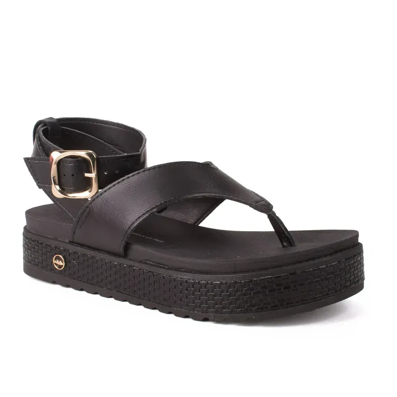 Sandália Dakota Flatform Preta 39