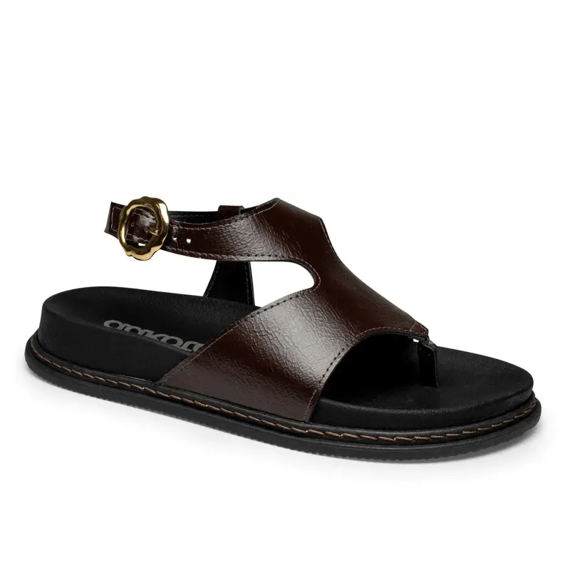 Sandália Dakota Flatform Marrom 36