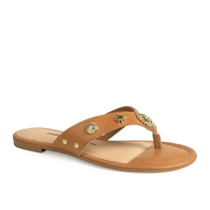 Chinelo Dakota Caramelo 37