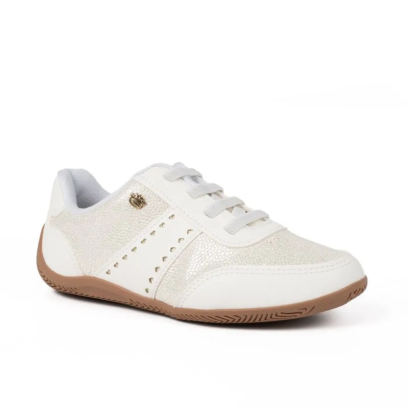 Tênis Pink Cats Infantil Casual Branco 34