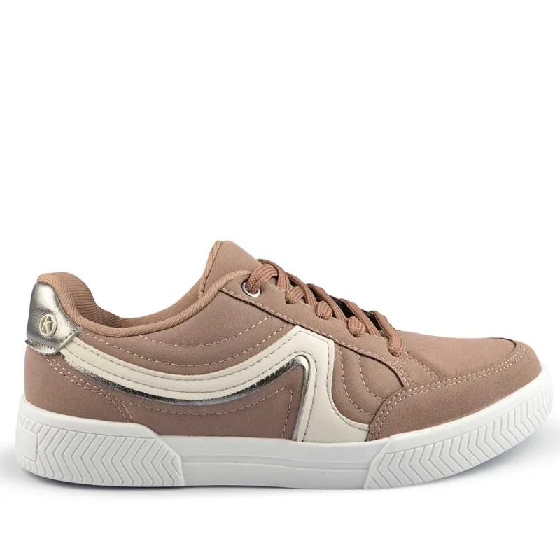 Tênis Casual Kolosh Feminino C3008B 005 FOGGIA TITANIUM 36