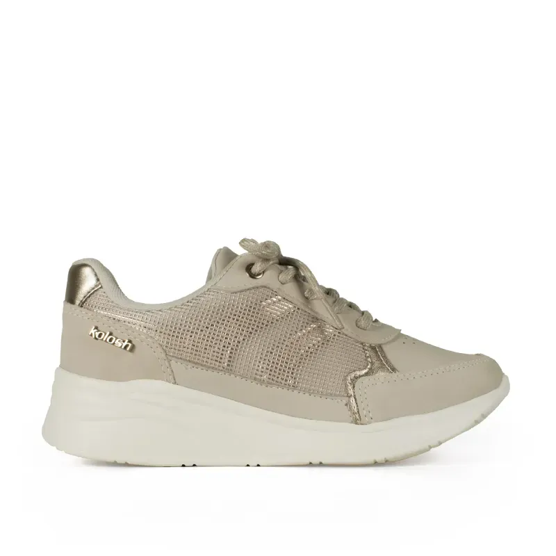 Tênis Kolosh Upper Casual Bege 34