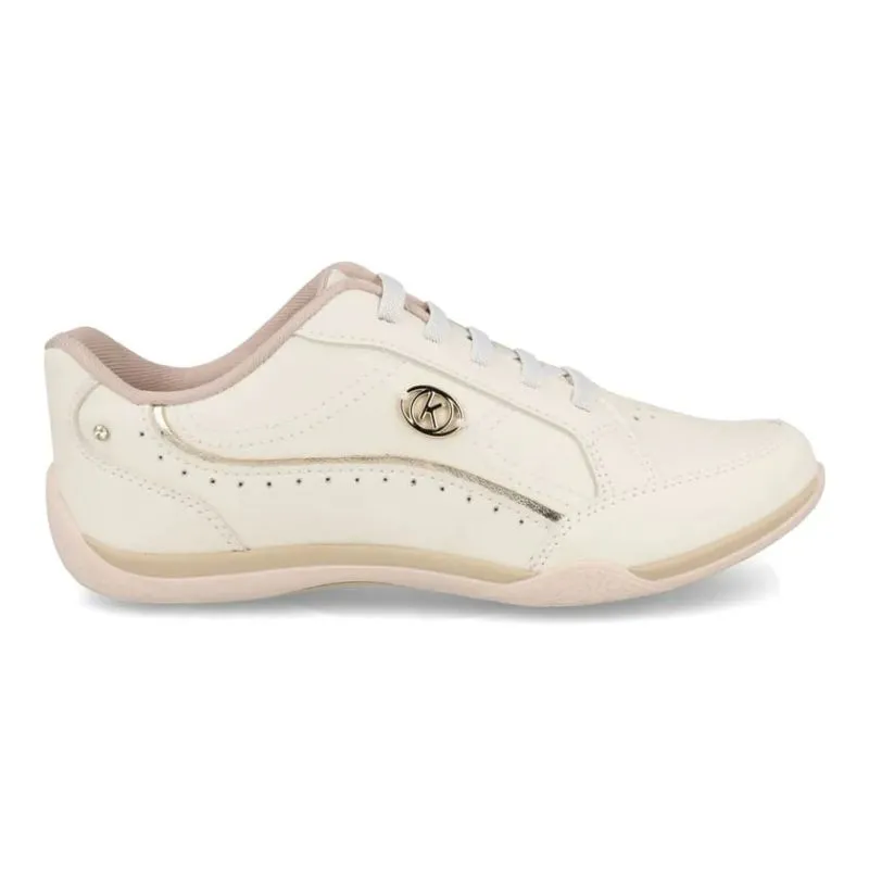 Tênis Kolosh Casual Feminino Creme 40