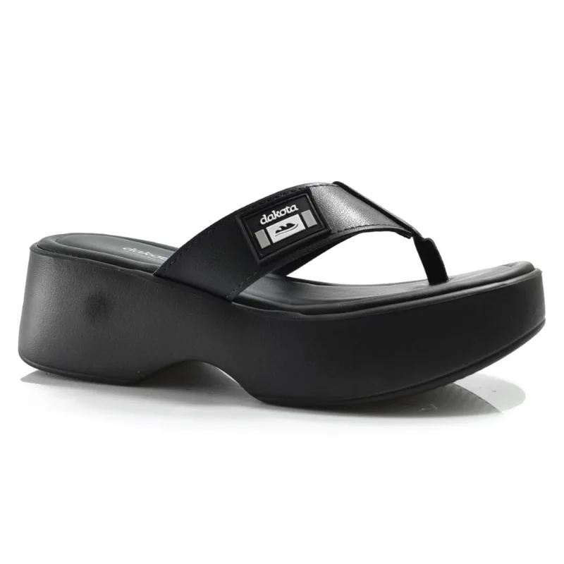 Tamanco Plataforma Feminino Dakota Preto Y9691 35