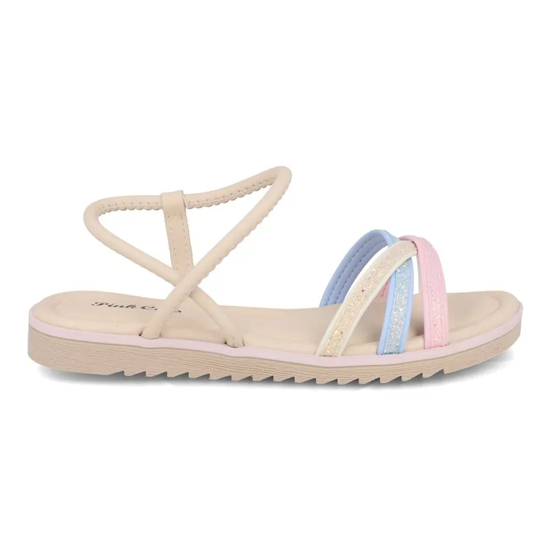Sandália Pink Cats Casual Infantil Rosa 34