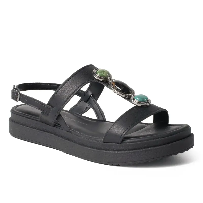 Sandália Dakota Flatform Preta 39