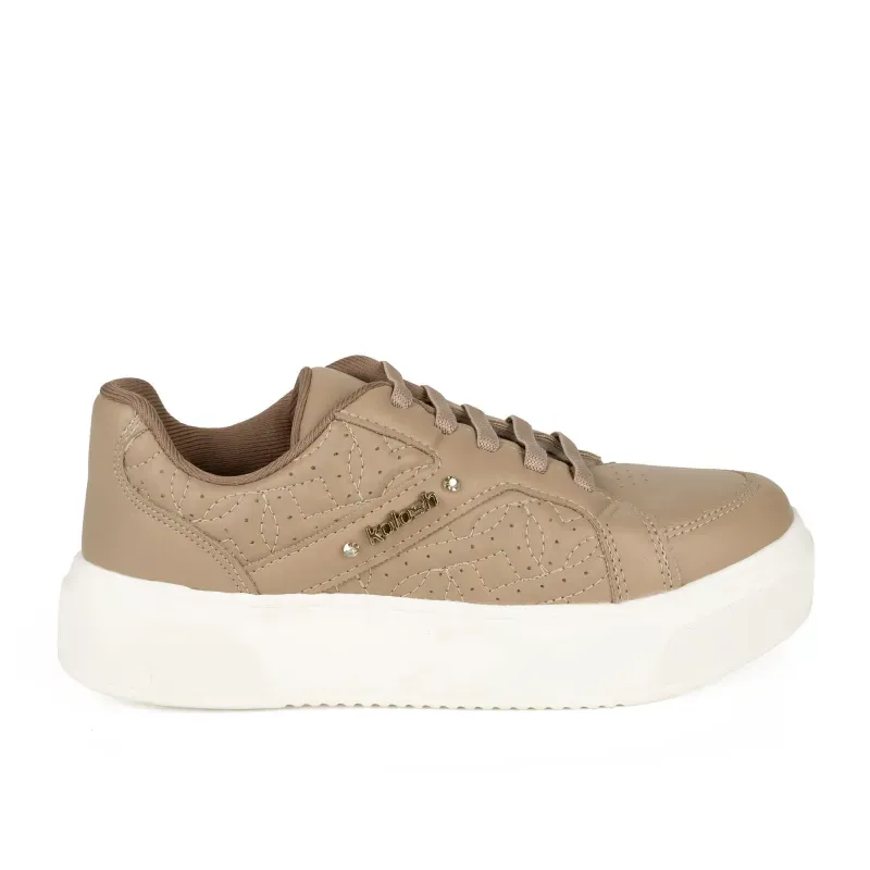 Tênis Kolosh Flatform Marrom 35