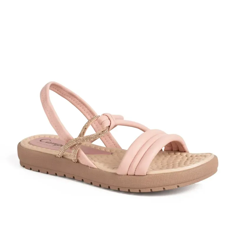 Sandália Campesí Flatform Rosa 36