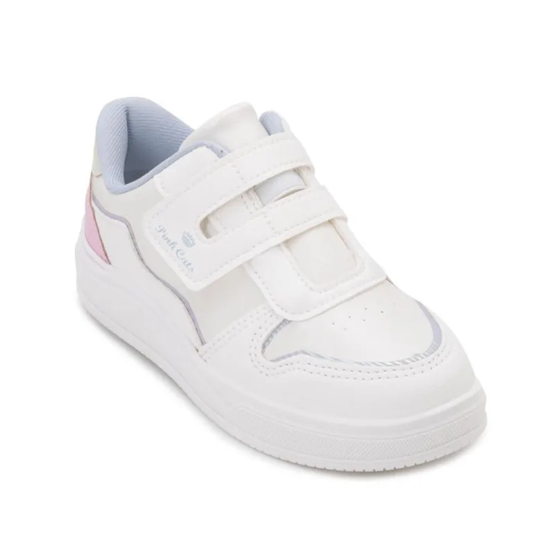 Tênis Pink Cats B-A Infantil PC25-V5791 28 / Branco/Azul