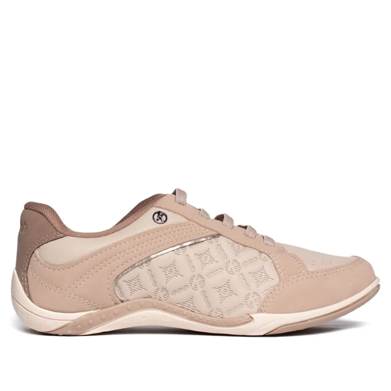 Tênis Feminino Kolosh Casual Calce Fácil Marrom Claro - 39