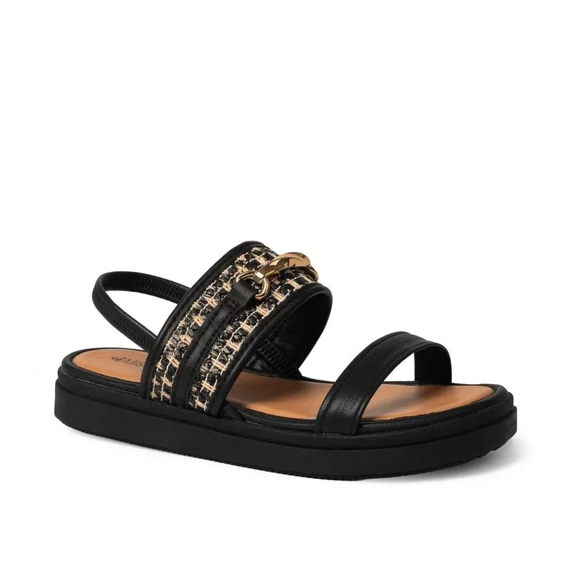 Sandália Mississipi Flatform Preta 40