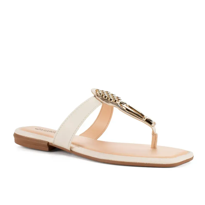 Chinelo Mississipi Bege 33