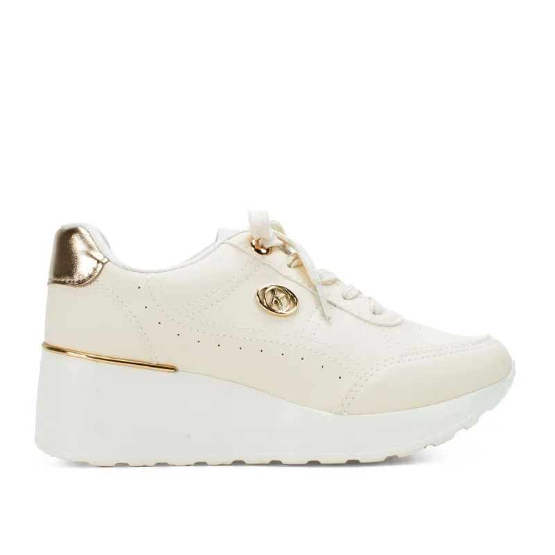 Tênis Kolosh Upper Casual Bege 37