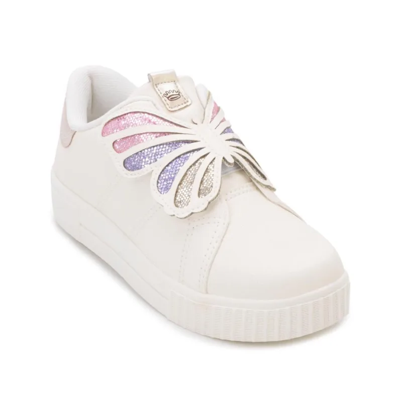 Tênis Pink Cats C-D Infantil PC25-V6011 35 / Creme/Dourado