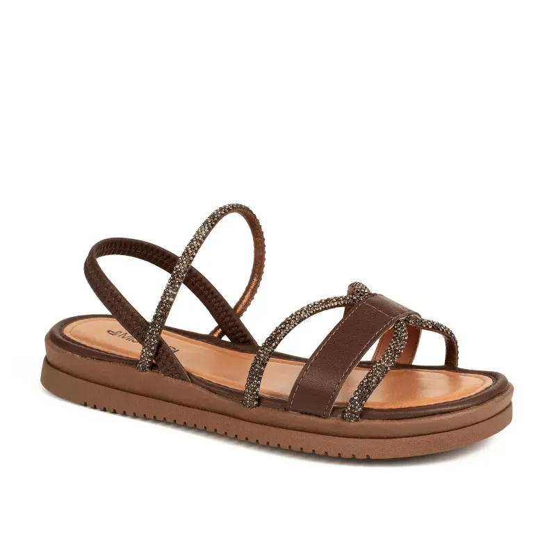 Sandália Mississipi Flatform Marrom 38