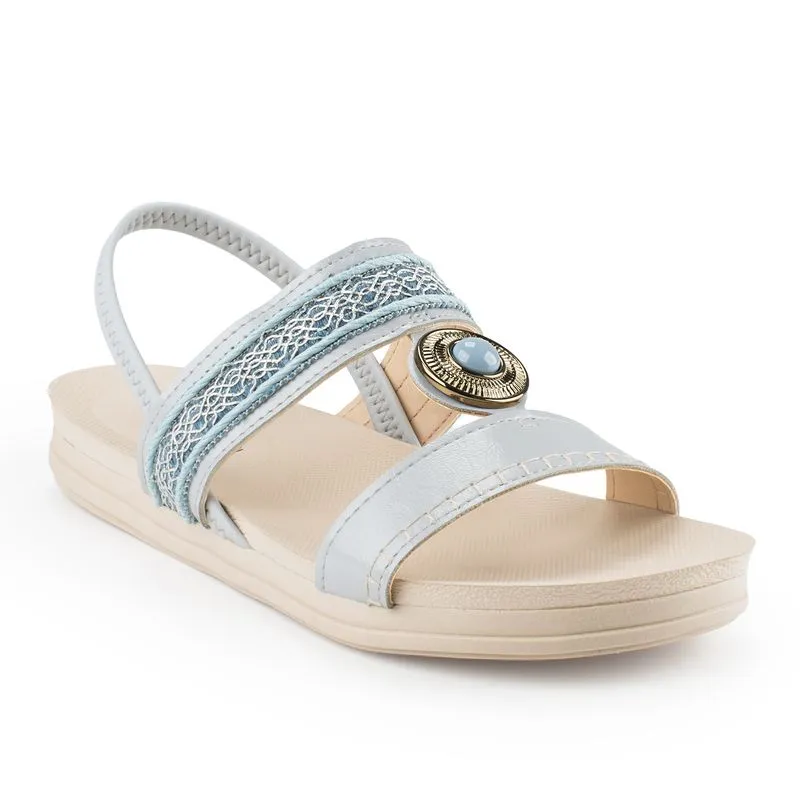 Sandália Mississipi Flatform Azul 33
